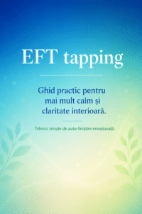 Manual practic de EFT tapping realizat pentru învățarea tehnicii și susținerea echilibrului emoțional.